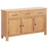 vidaXL Sz&eacute;f Barna 112 x 33.5 x 70 cm Massz&iacute;v t&ouml;lgyfa
