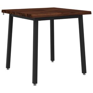 vidaXL 60 x 55 x 75 cm T&ouml;m&ouml;r Ak&aacute;cfa S&ouml;t&eacute;tbarna &eacute;s Fekete N&eacute;gysz&ouml;gletes