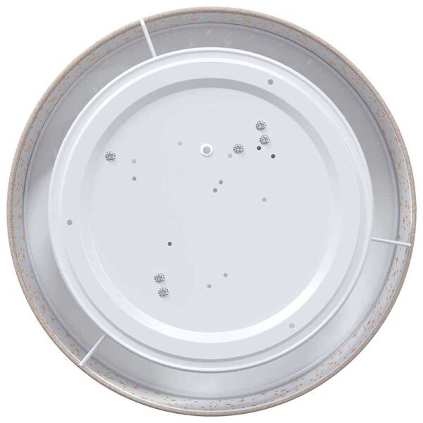 vidaXL Mennyezeti l&aacute;mpa T&oacute;psz&iacute;nű 38 x 38 x 13,5 cm sz&ouml;vet