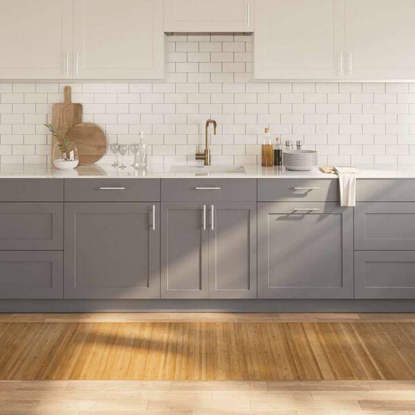 vidaXL n&eacute;gysz&ouml;gletű term&eacute;szetes bambusz szőnyeg 80 x 400 cm