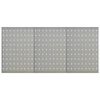 vidaXL 3 db falra szerelhető ac&eacute;l r&ouml;gz&iacute;tőt&aacute;bla 40 x 58 cm