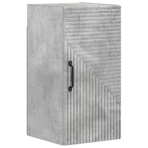 vidaXL F&uuml;rdőszobai faliszekr&eacute;ny HAARLEM Betonsz&uuml;rke 30 x 31 x 59 cm