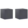 vidaXL N&ouml;v&eacute;ny&aacute;llv&aacute;ny 2 pcs Antracitsz&uuml;rke 40 x 40 x 40 cm