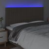 vidaXL t&oacute;psz&iacute;nű sz&ouml;vet LED-es fejt&aacute;mla 180x5x118/128 cm