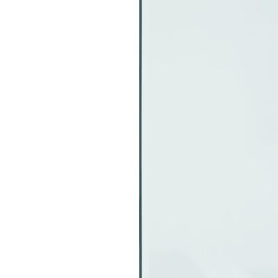 vidaXL téglalap alakú kandalló-üveglap 100 x 50 cm