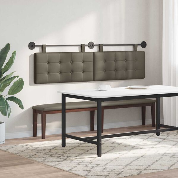 vidaXL Fali Fejt&aacute;mla Falra szerelhető Műbőr