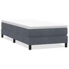 vidaXL s&ouml;t&eacute;tsz&uuml;rke b&aacute;rsony rug&oacute;s &aacute;gy matrac n&eacute;lk&uuml;l 80x220 cm