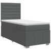 vidaXL Boxspring &aacute;gy matraccal S&ouml;t&eacute;tsz&uuml;rke 100 x 200 cm Sz&ouml;vet