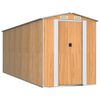 vidaXL vil&aacute;gosbarna horganyzott ac&eacute;l kerti f&eacute;szer 192x523x223 cm