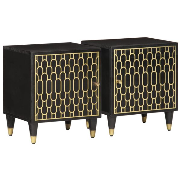 vidaXL 2 db t&ouml;m&ouml;r mang&oacute;fa &eacute;jjeliszekr&eacute;ny 40 x 33 x 46 cm