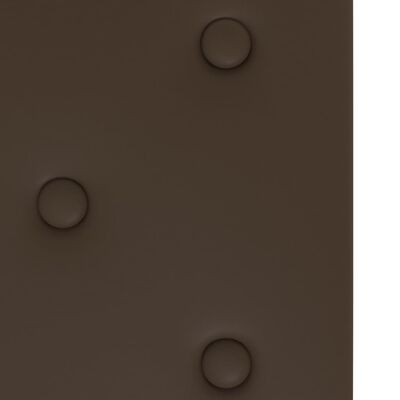 vidaXL 12 db barna műbőr fali panel 90 x 30 cm 3,24 m²