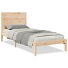 vidaXL t&ouml;m&ouml;r fa extra hossz&uacute; &aacute;gykeret matrac n&eacute;lk&uuml;l 90 x 210 cm