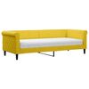 vidaXL s&aacute;rga b&aacute;rsony heverő matraccal 80 x 200 cm