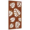 vidaXL lev&eacute;lmint&aacute;s corten ac&eacute;l kerti fald&iacute;sz 105 x 55 cm