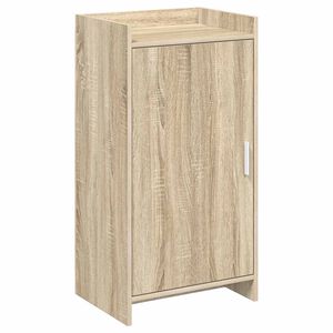 vidaXL Cipőszekr&eacute;ny t&aacute;rol&oacute;val Sonoma T&ouml;lgy 48 x 36 x 92 cm Szerelt Fa