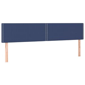 vidaXL k&eacute;k sz&ouml;vet fejt&aacute;mla 200 x 5 x 78/88 cm