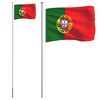 vidaXL alum&iacute;nium portug&aacute;l z&aacute;szl&oacute; &eacute;s r&uacute;d 6,08 m