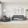 vidaXL Kanap&eacute; 2 pcs S&ouml;t&eacute;tsz&uuml;rke 182 x 80 x 82 cm sz&ouml;vet