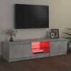 vidaXL sz&uuml;rke TV-szekr&eacute;ny LED-vil&aacute;g&iacute;t&aacute;ssal 140 x 40 x 36 cm