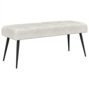 vidaXL Gombos varr&aacute;s&uacute; pad Kr&eacute;msz&iacute;nű 110 x 40 x 46 cm B&aacute;rsony