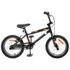 vidaXL BMX Bicikli 16 H&uuml;velyk 5-8 &eacute;ves korig val&oacute; Fekete