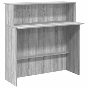 vidaXL recepci&oacute;s pult sz&uuml;rke sonoma 100x50x103,5 cm szerelt fa