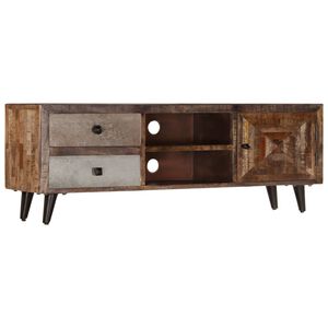 vidaXL t&ouml;m&ouml;r mang&oacute;fa TV-szekr&eacute;ny 118 x 30 x 40 cm