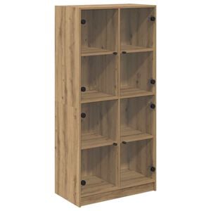 vidaXL Magasfi&uacute; Artisan t&ouml;lgy 68 x 37 x 142 cm Szerelt Fa