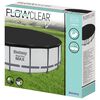 Bestway Flowclear Fast Set medencetakar&oacute; 555 cm