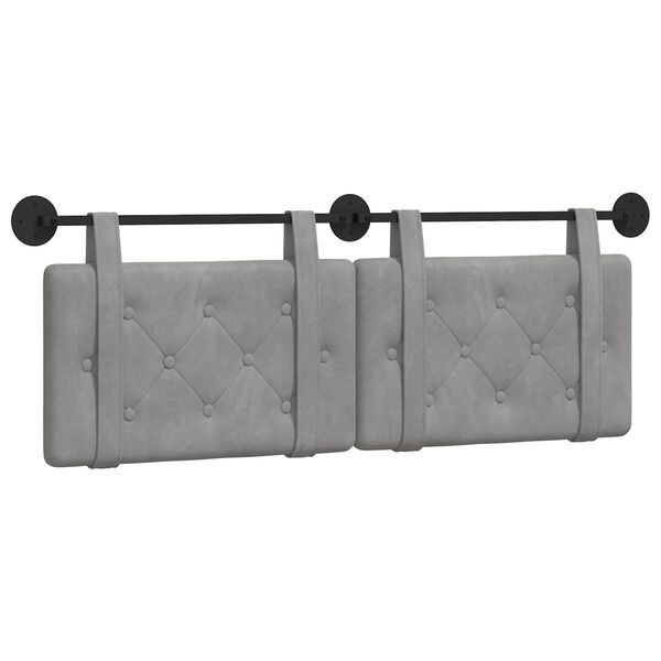 vidaXL Fali Fejt&aacute;mla Vil&aacute;gossz&uuml;rke 130 x 55 x 5 cm B&aacute;rsony