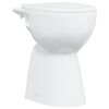 vidaXL feh&eacute;r ker&aacute;mia perem n&eacute;lk&uuml;li WC 7 cm extra magass&aacute;g Soft Close
