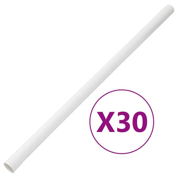 vidaXL PVC k&aacute;belcsatorn&aacute;k &Oslash;30 mm 30 m