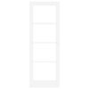 vidaXL Belső Ajt&oacute; ORKDAL Feh&eacute;r alapozott 73,5 x 211 cm