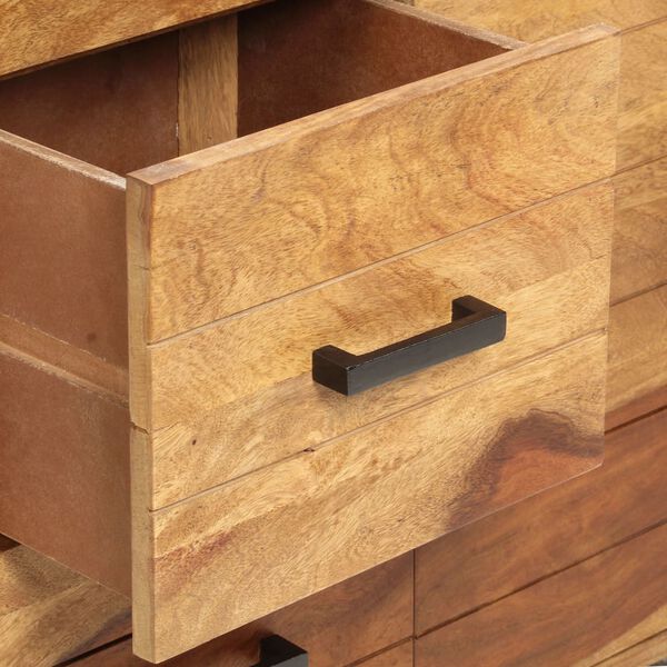 vidaXL t&ouml;m&ouml;r ak&aacute;cf&aacute;b&oacute;l kom&oacute;d 58 x 30 x 75 cm