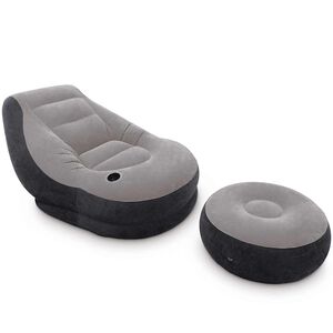 Intex "Ultra Lounge Relax" 68564NP felf&uacute;jhat&oacute; sz&eacute;k puffal