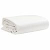 vidaXL feh&eacute;r ponyva 3 x 3 m 650 g/m&sup2;