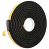 vidaXL &Ouml;ntapad&oacute; habszalag 20 db Fekete 20mm x 5m CR Hab