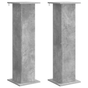 vidaXL N&ouml;v&eacute;ny&aacute;llv&aacute;ny 2 pcs Betonsz&uuml;rke 30,5 x 30 x 100,5 cm Szerelt Fa
