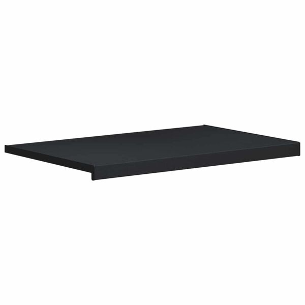 vidaXL Ablakp&aacute;rk&aacute;ny Antracit f&aacute;s mint&aacute;val 80 x 50 x 4,5 cm PVC