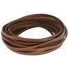 vidaXL Bőr heveder Barna 1000 x 0,5 cm Bőr