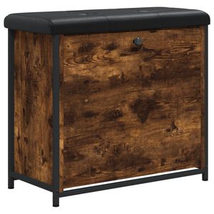 vidaXL f&uuml;st&ouml;s t&ouml;lgy sz&iacute;nű cipőpad lehajthat&oacute; fi&oacute;kkal 62 x 32 x 56 cm