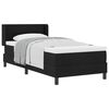 vidaXL Boxrug&oacute;s &aacute;gy fejt&aacute;ml&aacute;val Fekete 200 x 80 cm sz&ouml;vet