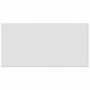 vidaXL Ablakp&aacute;rk&aacute;ny Feh&eacute;r 100 x 45 x 4,5 cm PVC