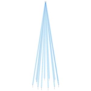 vidaXL kar&aacute;csonyfa z&aacute;szl&oacute;r&uacute;don 732 k&eacute;k LED-del 500 cm