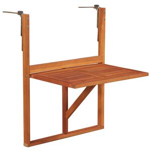 vidaXL t&ouml;m&ouml;r ak&aacute;cfa felakaszthat&oacute; erk&eacute;ly asztal 64,5 x 44 x 80 cm