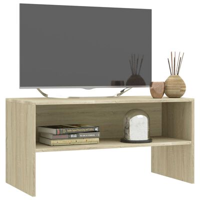 vidaXL sonoma tölgy színű forgácslap TV-szekrény 80 x 40 x 40 cm