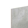 vidaXL Dekor Panelek 12 pcs Beton szürke 40 x 60 x 0.3 cm Faanyag