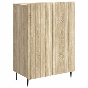 vidaXL Sz&eacute;f Sonoma T&ouml;lgy 66 x 34,5 x 92 cm Szerelt Fa