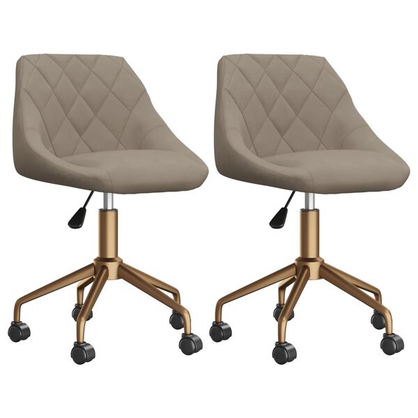 vidaXL 2 db vil&aacute;gossz&uuml;rke b&aacute;rsony forg&oacute; &eacute;tkezősz&eacute;k