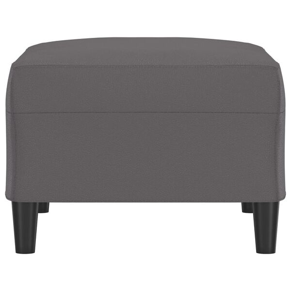 vidaXL sz&uuml;rke műbőr l&aacute;bzs&aacute;moly 70x55x41 cm